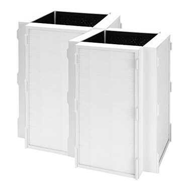 Breabetter 2Pack CAP1000FPK Replacement Filter Compatible with Cuisinart CAP1000FPK Air Purifier 3in1 Filtration