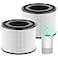 CHAMONNY APS0610L Filter Replacement 3in1 H13 True HEPA Activated Carbon Filter Compatible with MOOKA APS0610L Air Purifier 2 Pack