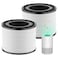 CHAMONNY APS0610L Filter Replacement 3in1 H13 True HEPA Activated Carbon Filter Compatible with MOOKA APS0610L Air Purifier 2 Pack