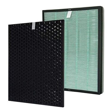 PUREBURG Replacement Filter Set Compatible with RabbitAir BioGS 20 Ultra Quiet Model SPA550A SPA625A Air PurifiersH13 True HEPA Activated Carbon Filter Air Clean Odor