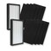 PUREBURG Replacement Filter Compatible with GermGuardian AC4100 AC4100CA AC4150BL AC4150PCA AC4150PC AC4175W Air Purifiers FLT4100 Filter E 2Pack H13 HEPA