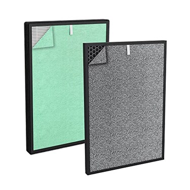 Turonic PH950F 4in2 Replacement Filter for PH950 Air Purifier True HEPA13 Cotton Activated Carbon Cold Catalyst