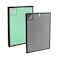 Turonic PH950F 4in2 Replacement Filter for PH950 Air Purifier True HEPA13 Cotton Activated Carbon Cold Catalyst
