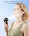 coldSky Portable Handheld Turbo Fan5 Speeds High Speed Personal Fan With Digital Display4000mAh Rechargeable Small Fans Max 12Hrs Cooling Fans For Outdoor Travel Essentials