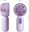 VanSmaGo 6 Pack Mini Handheld Fans USB Rechargeable Personal Fan Set with 3 Speeds Small Portable Fans for Group Travel Classroom Event Bags Office Sharing Team Gifts