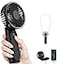 TUNISE Portable Handheld Fan Portable Fan Rechargeable 4000mAh 180 Adjustable 6 Speed Wind Display Electricity in Real Time USB Rechargeable Foldable F an Quiet Personal Fan as Power Bank