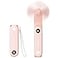 SWEETFULL Portable Handheld Mini Fan with LED Display 3in1 Personal Foldable USB Rechargeable Hand Held Fan Flashlight for Travel Lash Eyelash Cute Small Pocket for Women Girls