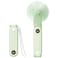 SWEETFULL Portable Handheld Mini Fan with LED Display 3in1 Personal Foldable USB Rechargeable Hand Held Fan Flashlight for Travel Lash Eyelash Cute Small Pocket for Women Girls