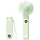 SWEETFULL Portable Handheld Mini Fan with LED Display 3in1 Personal Foldable USB Rechargeable Hand Held Fan Flashlight for Travel Lash Eyelash Cute Small Pocket for Women Girls
