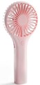 Edvision Portable Mini Fan Powerful Personal Handheld Fan with 3 Speeds Cute and Small USB Rechargeable for TravelLashMakeupOutdoorHome Pink