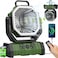 Multper 20000mAh Rechargeable Camping Fan AutoOscillating Portable Fan for Camping with Remote LED Lantern 4 Speeds Battery Powered Fan with Hanging Hook Timer for Tent Travel Outdoor Home RV