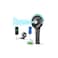 WITHOUSE 6000mAh Portable Handheld Misting Fan as Backup Power 50ml XL Water Tank 20H Runtime 3 Speeds 180 Foldable Rechargeable Mist Fan for Travel Outdoors Makeup Black