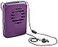 O2COOL Battery Powered Deluxe Necklace Fan For Personal Cooling With Adjustable Lanyard Purple