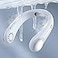 NORMIA RITA Leafless Hanging Neck FanInstant Cooling Personal Air Conditioner Builtin Refrigerating Chip Wearable Cooling Fan with 360 Wind Outlet Portable Hang for Hot Flashes