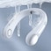 NORMIA RITA Leafless Hanging Neck FanInstant Cooling Personal Air Conditioner Builtin Refrigerating Chip Wearable Cooling Fan with 360 Wind Outlet Portable Hang for Hot Flashes