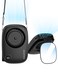 Gaiatop Mini Neck Fan Rechargeable Handheld Desk Use LED Power Display 3 Speed 360Rotate Mirror for Lash Makeup Cute Camera Design Small Portable USB Fans Personal Cooling Travel Essentials