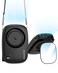 Gaiatop Mini Neck Fan Rechargeable Handheld Desk Use LED Power Display 3 Speed 360Rotate Mirror for Lash Makeup Cute Camera Design Small Portable USB Fans Personal Cooling Travel Essentials
