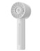 Coolwill Portable Mini Handheld Turbo Fan 4 Speed High Velocity Personal Cooling Device Max 16H Rechargeable Purse Travel Essential for VacationBeachTrip White