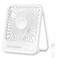Koonie USB Desk Fan Strong Wind Ultra Quiet Small Personal Fan with 180 Tilt Folding and 3 Speeds Adjustable USBC Corded Powered Mini USB Fan for Office Desktop Bedroom White NO BATTERY