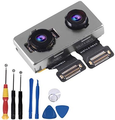 D-FLIFE DFLIFE Back Rear Camera Replacement Compatible for iPhone 8 Plus 55 inch Reverse Cam 12 MP Incl 1set Standard Replacement Tool kit