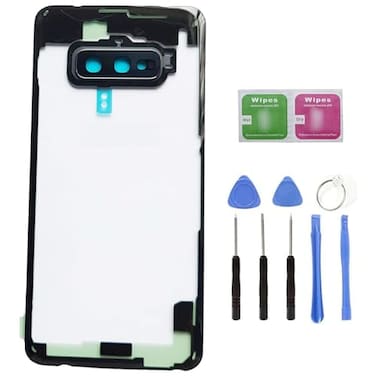 ubrokeifixit Ubrokeifixit Galaxy S10e G970 Rear Back Glass Door Cover Replacement for Samsung Galaxy S10e 58 G970U G970W G970F G970U1 G970FDS G9700Camera Glass Lens Clear