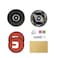 GNLKYZWV Watch Active 2 Back Cover Lens Replacement Rear Glass Parts for Samsung Galaxy Watch Active 2 Cover R82044mmR83040mm