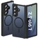 ORETECH Magnetic for Samsung Galaxy Z Fold 7 Case Translucent Back NonSlip Hard PC Shockproof Bumper Protective Phone Case Cover for Samsung Z Fold 7 Black