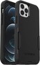 OtterBox Commuter Case for iPhone 12 iPhone 12 Pro Shockproof Drop Proof Rugged Protective Case 3X Tested to Military Standard Antimicrobial Protection Black
