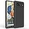 Amzpas Silicone Phone Case Compatible with Google Pixel 6 Soft Protective Smart Phone Case for Women Men Durable AntiScratch Shockproof Phone Cover Black