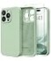 SuydanBox Magnetic for iPhone 14 Pro Case Compatible with MagSafe Full Camera ProtectionScreen Protector Silicone Shockproof Protective Phone Case for iPhone 14 Pro 61 Light Cyan