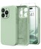 SuydanBox Magnetic for iPhone 14 Pro Case Compatible with MagSafe Full Camera ProtectionScreen Protector Silicone Shockproof Protective Phone Case for iPhone 14 Pro 61 Light Cyan
