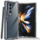 AICase for Galaxy Z Fold 4 Case with Pen Holder Clear AntiYellow Slim Fit UltraThin Transparent Crystal Hard PC Protective Phone Case with Builtin S Pen Slot for Samsung Galaxy Z Fold 4