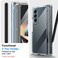 AICase for Galaxy Z Fold 4 Case with Pen Holder Clear AntiYellow Slim Fit UltraThin Transparent Crystal Hard PC Protective Phone Case with Builtin S Pen Slot for Samsung Galaxy Z Fold 4