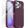 AICase for iPhone 14 Pro Max Case67 with Glass Screen Protector Heavy Duty Drop Protection Full Body Rugged ShockproofDust Proof Military Protective Tough Durable for iPhone 14 Pro Max 677