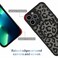 AIGOMARA Case for iPhone 13 Pro Max Compatible with MagSafe Black Leopard Pattern Design for Women Girls Men Soft TPU Bumper Hard PC Back AntiFall Shockproof Protective Slim Cover