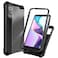 Ailiber for TCL ION XTCL ION V Case TCL IONX Phone Case with Screen Protector Tempered Glass Dual Layer Structure Protection Shockproof Corners TPU Bumper Protective Cover for TCL ION VBlack