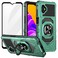 Ailiber Phone Case for XCover 6 Pro Samsung X Cover 6 Pro Case with Screen Protector Ring Kickstand for Magnetic Car Mount Heavy Duty Cover for Xcover 6 ProDark Green