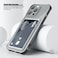 AKABEILA Case for iPhone 13 Clear Black Cute Phone Case Soft TPU Wallet Case Slim Bag Cover Shockproof with Card Slot Holder