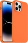 Amytor Designed for iPhone 14 Pro Max Case Silicone Ultra Slim Shockproof Phone Case with Soft AntiScratch Microfiber Lining Enhanced Camera Protection 67 inch Orange