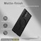 Amzfield Magnetic for Samsung Galaxy S22 Ultra Case for Women Men Girls Compatible with MagSafe Camera Lens Protector Matte Cute Slim Soft Silicone Bumper Shockproof Metallic Phone Case Black