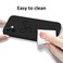 ANDATE for iPhone 12 Mini Case Silicone Black Soft Liquid Silicone Case FullBody Protective Case Cover with Microfiber Lining for iPhone 12mini54 Inch