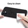 ANDATE for iPhone 12 Mini Case Silicone Black Soft Liquid Silicone Case FullBody Protective Case Cover with Microfiber Lining for iPhone 12mini54 Inch