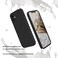 ANDATE for iPhone 12 Mini Case Silicone Black Soft Liquid Silicone Case FullBody Protective Case Cover with Microfiber Lining for iPhone 12mini54 Inch