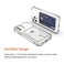 ANHONG Upgrade Clear Card Case Compatible with iPhone 1212 Pro 61 inch Slim Fit Thin Protective Soft TPU ShockAbsorbing Wallet Case with Card Holder