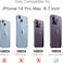 BAISRKE Compatible with iPhone 14 Pro Max Case Gold Sparkle Glitter Marble for Girly WomenShockproof Flexible Bumper Soft TPU Cover for iPhone 14 Pro Max 67 inch 2022 Purple Blue Glitter