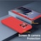 Bastmei Designed for OnePlus 10 Pro 5G Case Flexible TPU SiliconeSoft Interior Minimalist Phone Cases Camera Protection Shockproof AntiScratch Lightweight Matte Cover for OnePlus 10 Pro Red