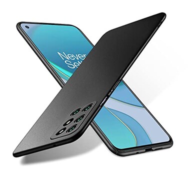 Bastmei for OnePlus 8T 5G Case Extremely Light UltraLight Super Slim Camera Protection Hard PC Cover Case for OnePlus 8T 5G Gravel Black
