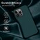 bemal for iPhone 14 Pro Max Case with Screen Protector Slim Fit Liquid Silicone Soft Microfiber Lining Designed for Women and Girls Shockproof Protective Phone CoverPine Green