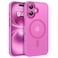 BENTOBEN Compatible with iPhone 16 Plus Case for Magnetic iPhone 16 Plus Phone Case Compatible with Magsafe Slim Translucent Matte Shockproof Bumper Drop Protection Girl Women Boy Cover New Pink