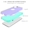 BENTOBEN for iPhone 11 Phone Case Heavy Duty 2 in 1 Full Body Rugged Shockproof Protection Hybrid Hard PC Bumper Drop Protective Girls Women Boy Men PurpleMint